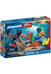 Playmobil City Action Police Buzo avec Trésor