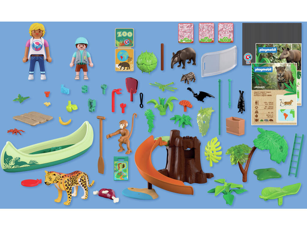 Playmobil Animals & Friends Zoo: Aventura en la Jungla
