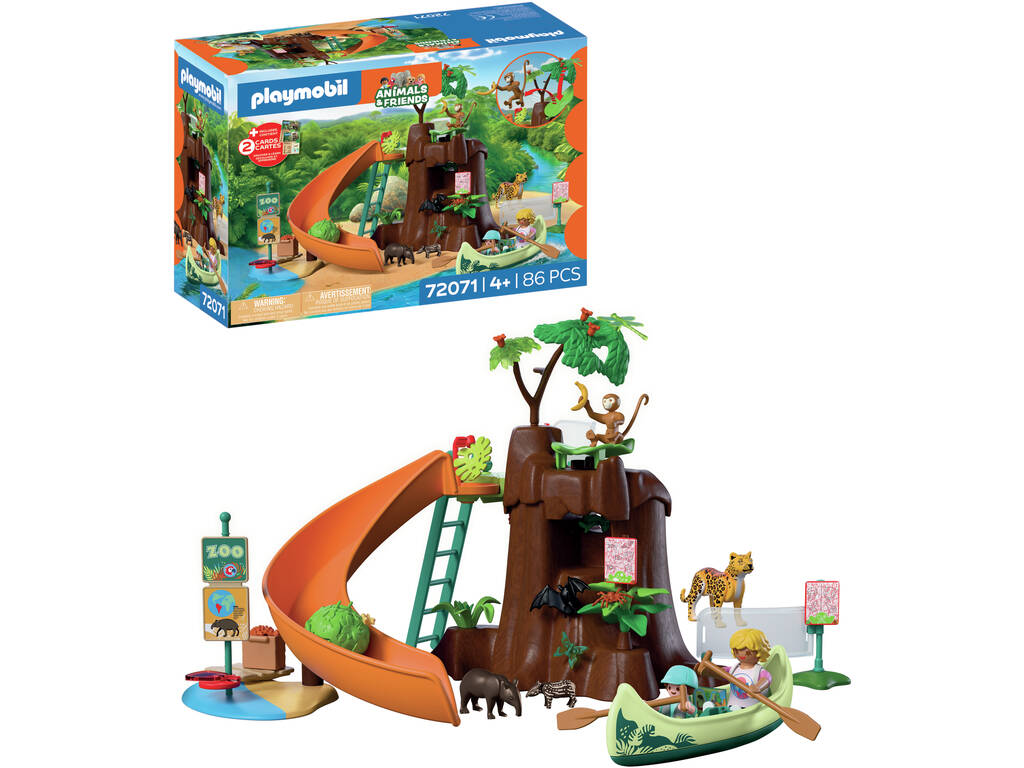 Playmobil Zoo Cuidador de Zoo con Vehículo
