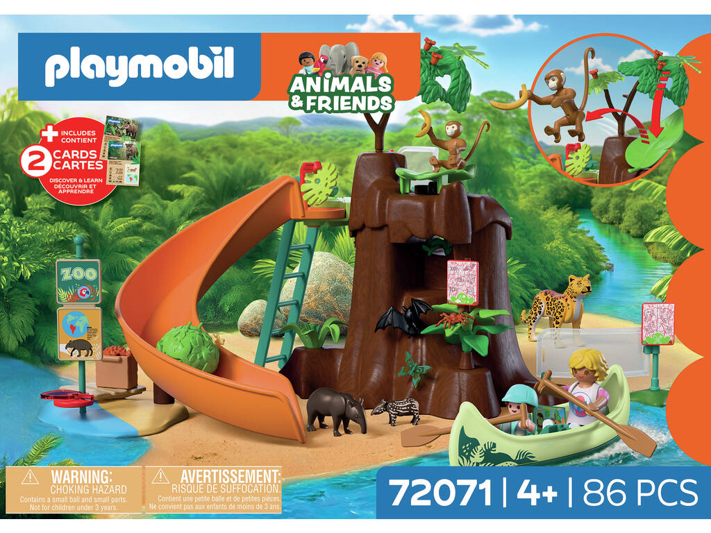 Playmobil Zoo Cuidador de Zoo con Vehículo