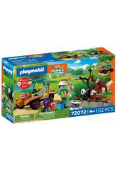 Playmobil Zoo Gardien de zoo avec véhicule