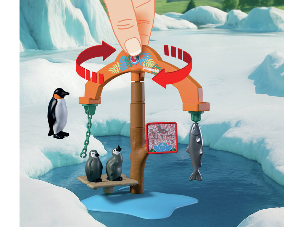 Playmobil Animals & Friends Zoo: Expedición al Hielo