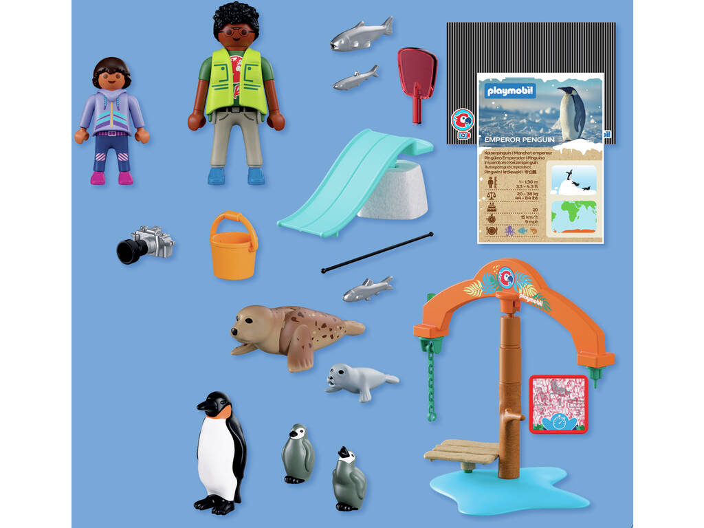 Playmobil Animals & Friends Zoo: Expedición al Hielo