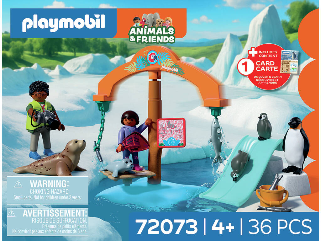 Playmobil Animals & Friends Zoo: Expedición al Hielo
