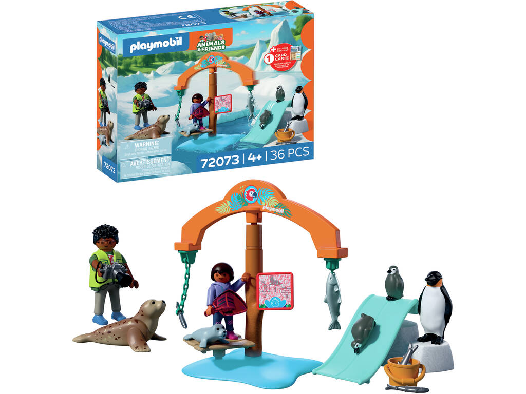 Playmobil Animals & Friends Zoo: Expedición al Hielo