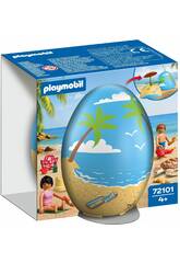 Playmobil Play Egg: My Life Vacaciones en la Playa