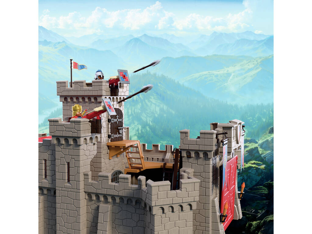 Playmobil Knights Grand Château Chevaliers Lion