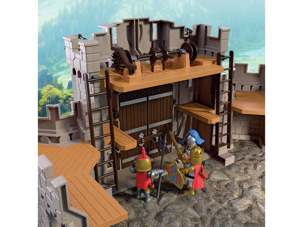 Playmobil Knights Grand Château Chevaliers Lion