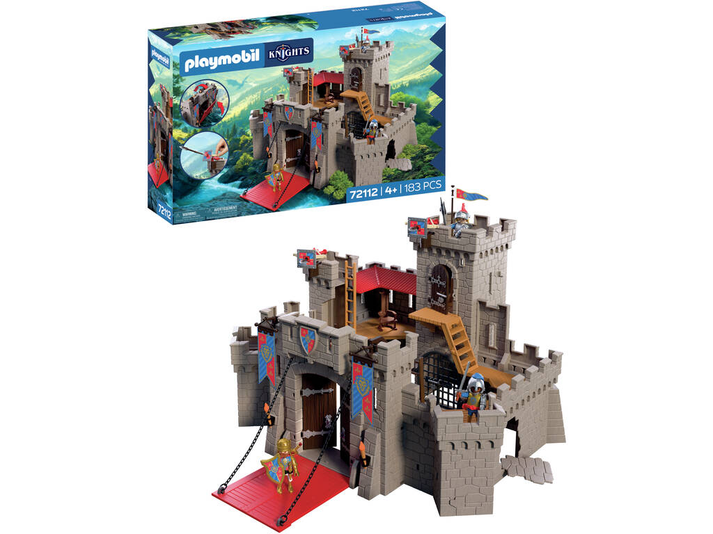 Playmobil Knights Grand Château Chevaliers Lion