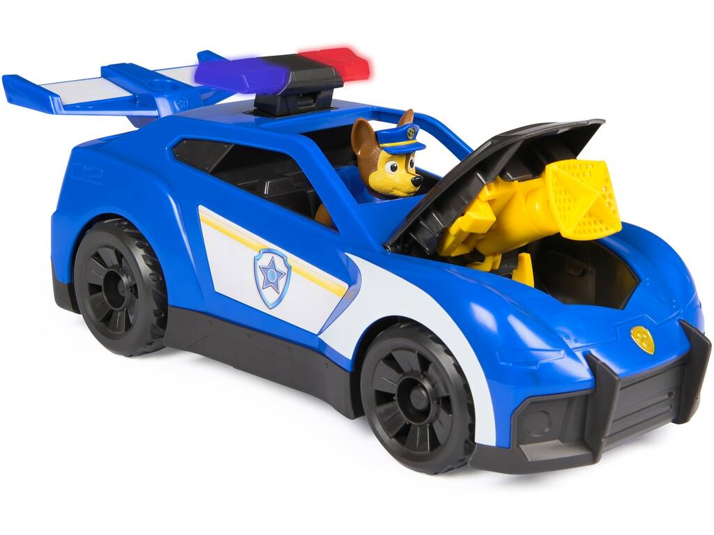 Patrulla Canina Search & Rescue Vehículo de Acción con Luz y Sonidos y Figura Chase