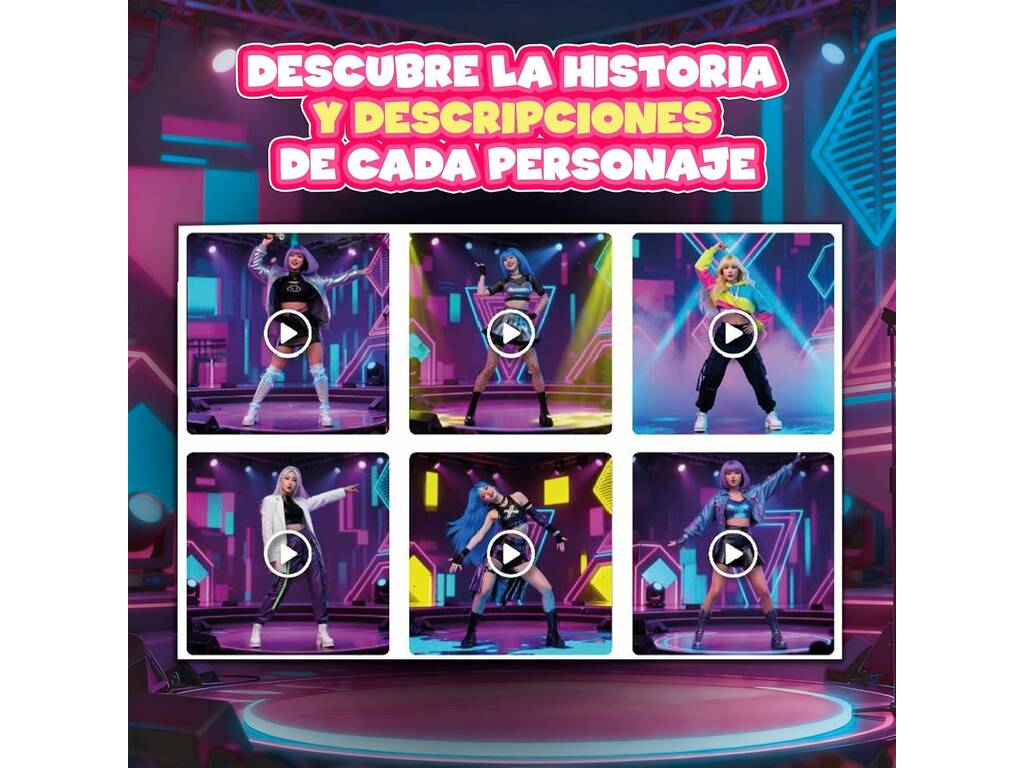 K-Pop Stars Album + Photocard Edición Limitada + Sobre