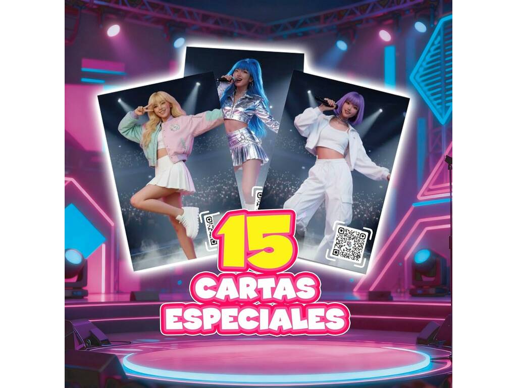 K-Pop Stars Album + Photocard Edición Limitada + Sobre