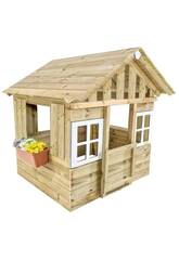 Maisonnette en bois Lollipop Naturel 135 x 130 x 136 cm Masgames MA800529