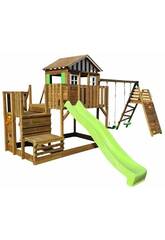 Parco giochi Siracusa XL con avventura 304x595x486,5 cm Masgames MA700443X