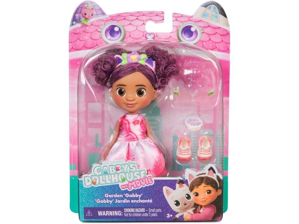 La Casa de Muñecas de Gabby The Movie Muñeca Gabby Jardín Encantado de 13 cm