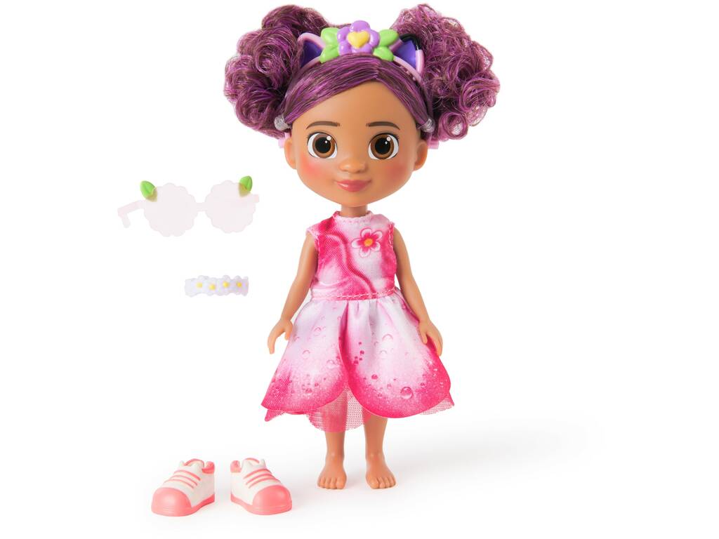 La Casa de Muñecas de Gabby The Movie Muñeca Gabby Jardín Encantado de 13 cm