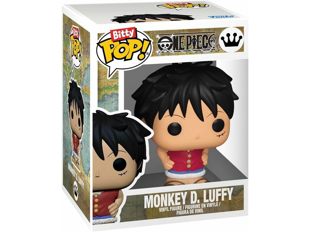 Funko Pop Bitty Rides One Piece Figura Monkey D. Luffy con The Going Merry