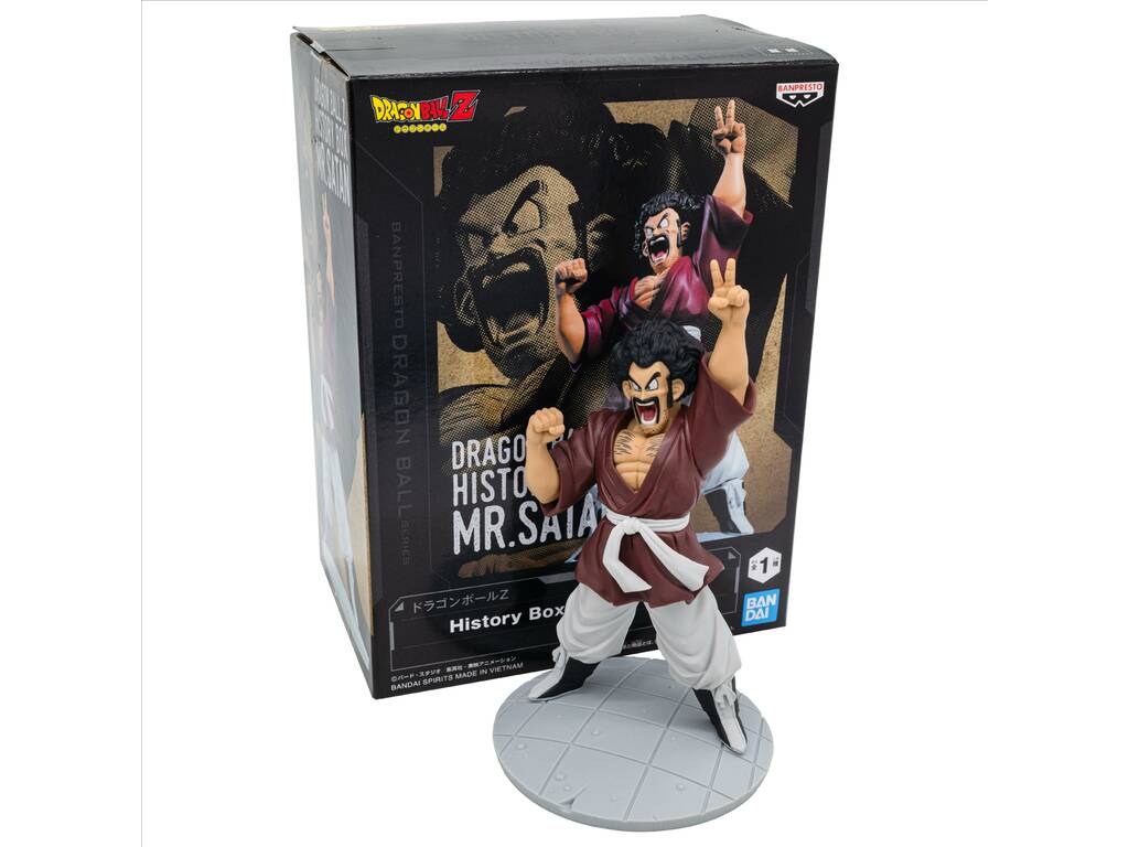Dragon Ball Z History Box Figura Mr. Satán de 15 cm