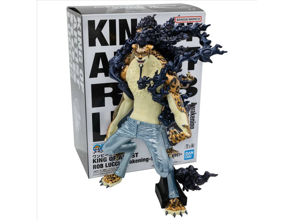 One Piece King Of Artist The Special Ver. Figura Rob Lucci Awakening de 19 cm