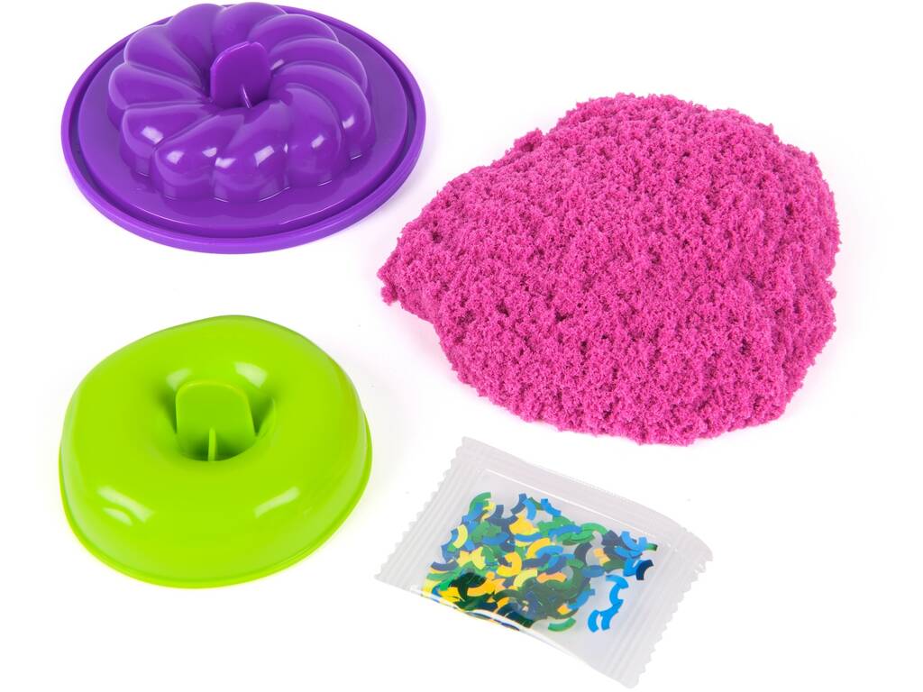 Kinetic Sand Bote Arena Mágica Delicias Sorpresa para Llevar 113 g