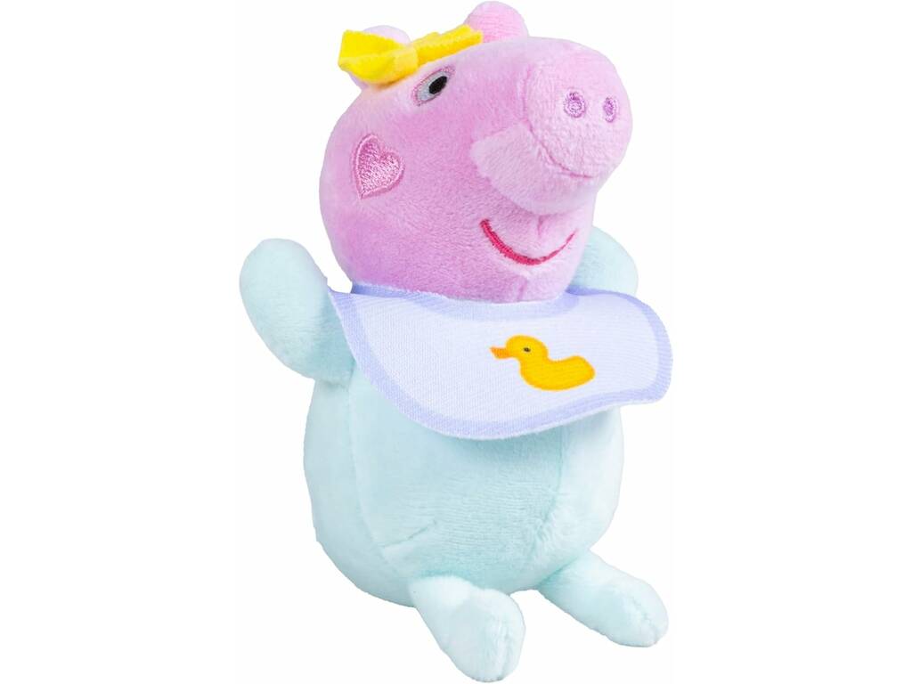 Peppa Pig Peluche Maman Pig 33 cm avec Evie 12 cm