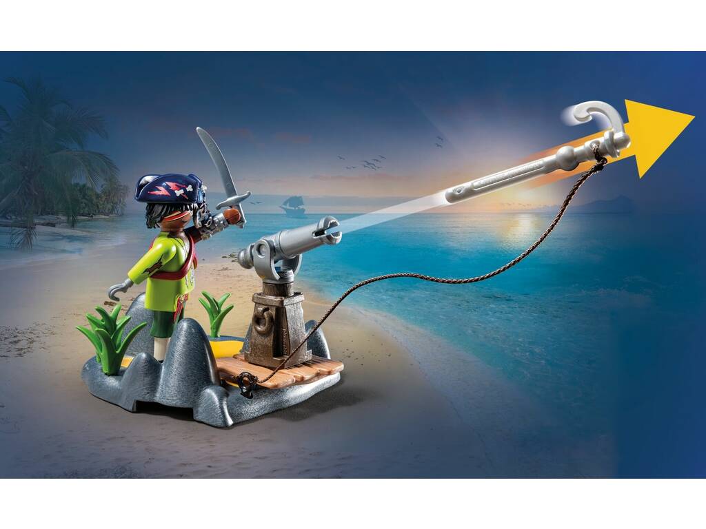 Playmobil Pirates Batalla con el Cangrejo Gigante