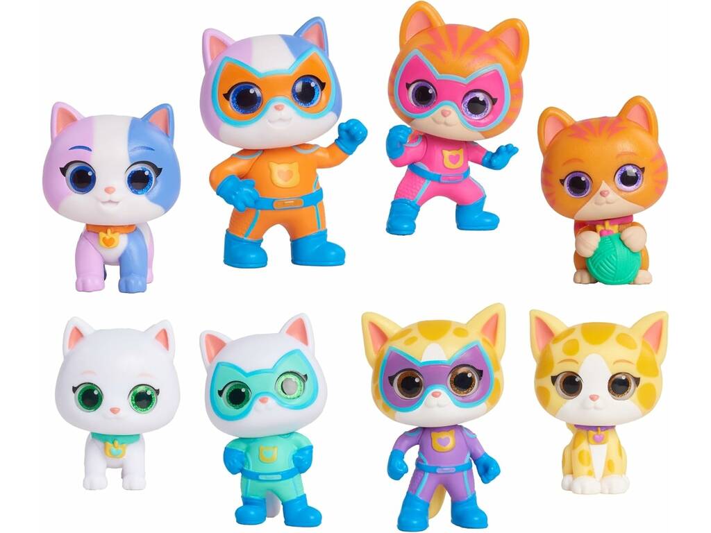 Disney Junior SuperKitties Cápsula con Minifigura Sorpresa