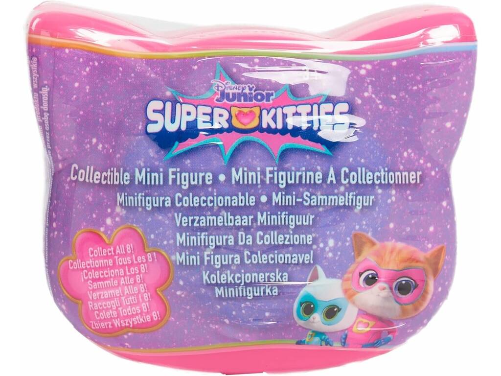 Disney Junior SuperKitties Cápsula con Minifigura Sorpresa