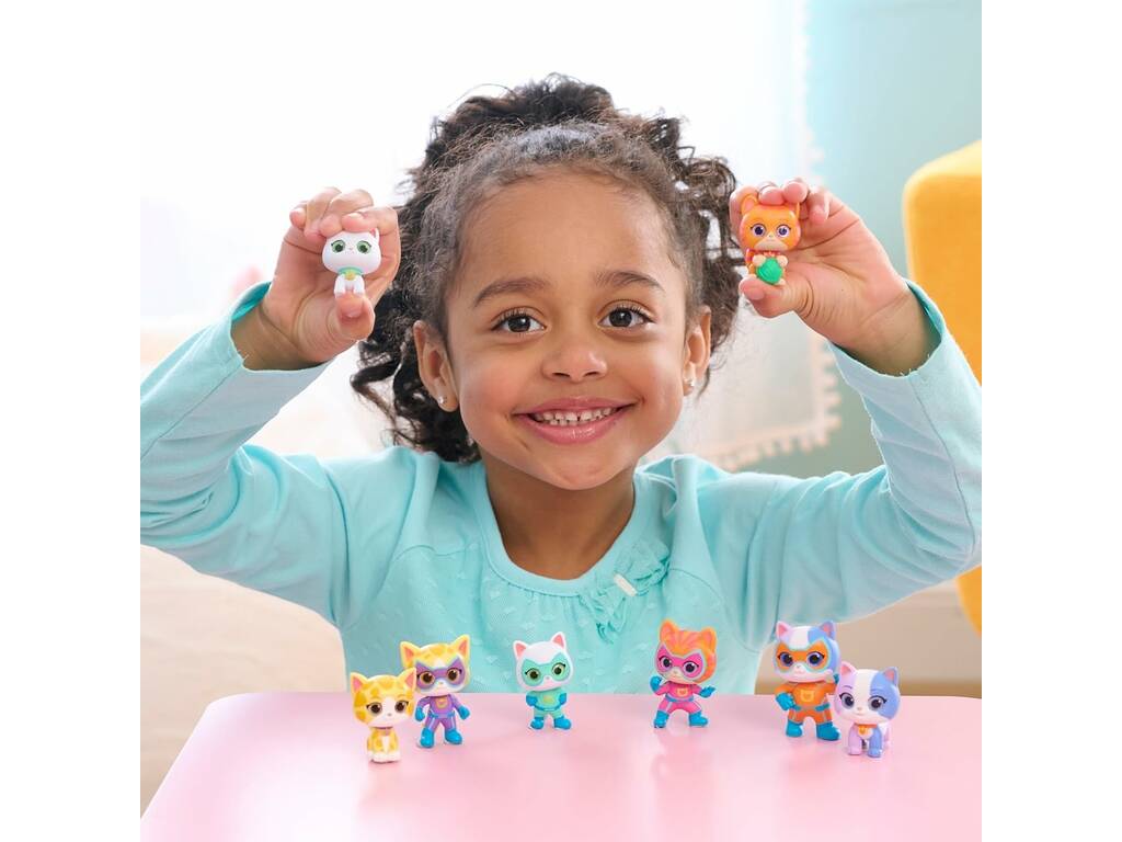 Disney Junior SuperKitties Cápsula con Minifigura Sorpresa