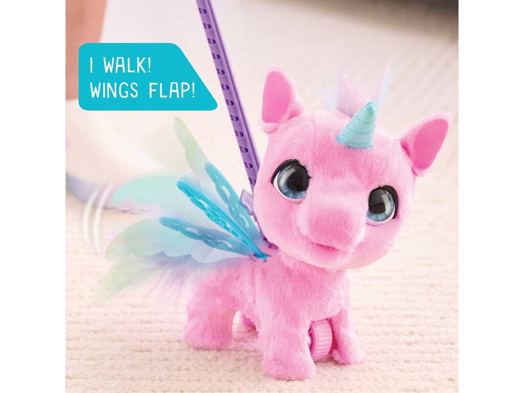 FurReal Flyalots Mascotte interactive Mon licorne avec laisse