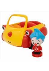 Plim Plim Interaktives Fahrzeug Tuni Push and Go 20 cm mit Figur