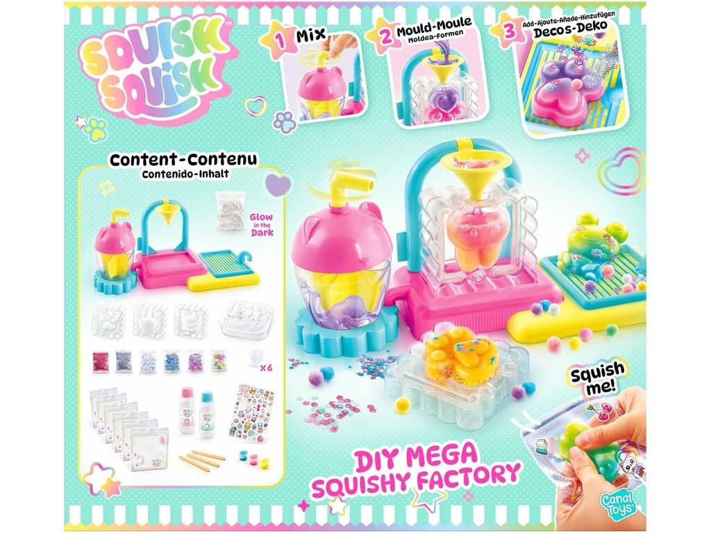 Squish Squish Pack DIY Mega Squishy Factory - imagen 6