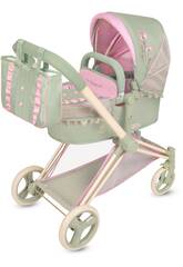 Poussette pour poupées 3x1 Botanic pliable