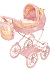 Passeggino per bambole Honey con borsetta e peluche