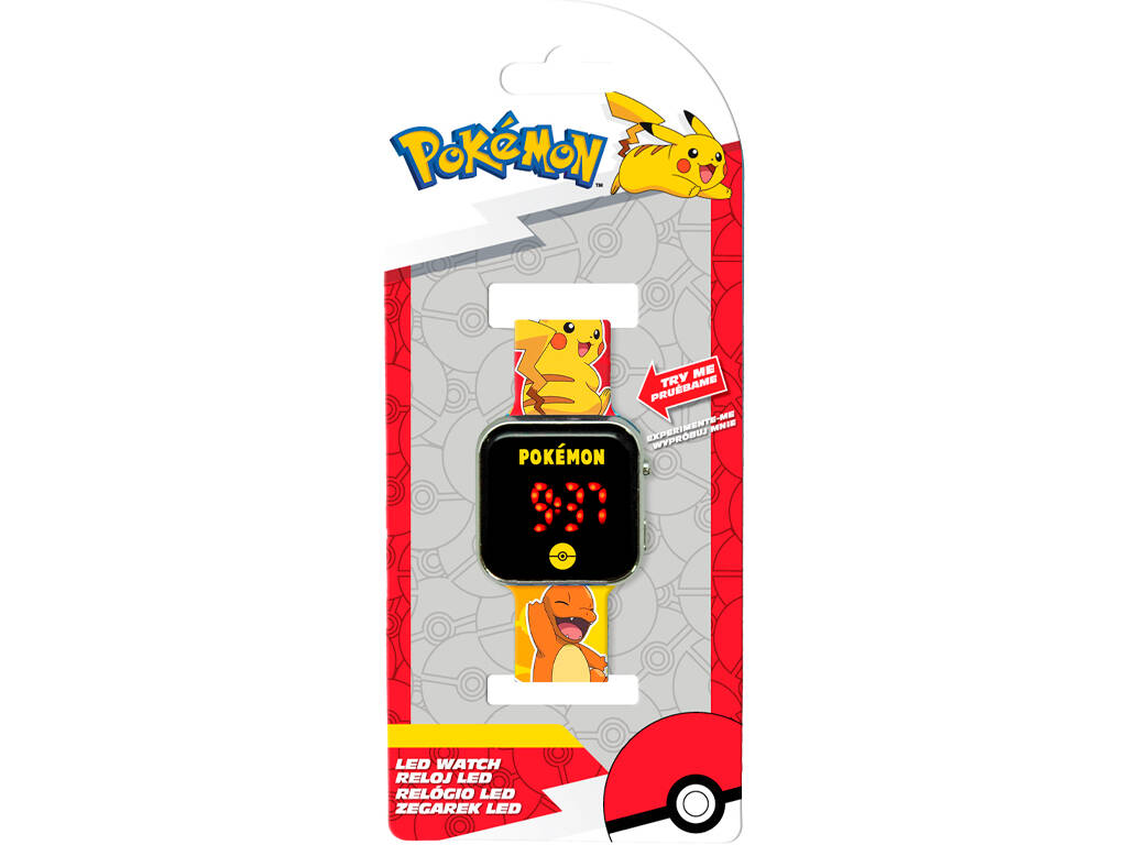 Montre LED Pokémon Initiales Kanto