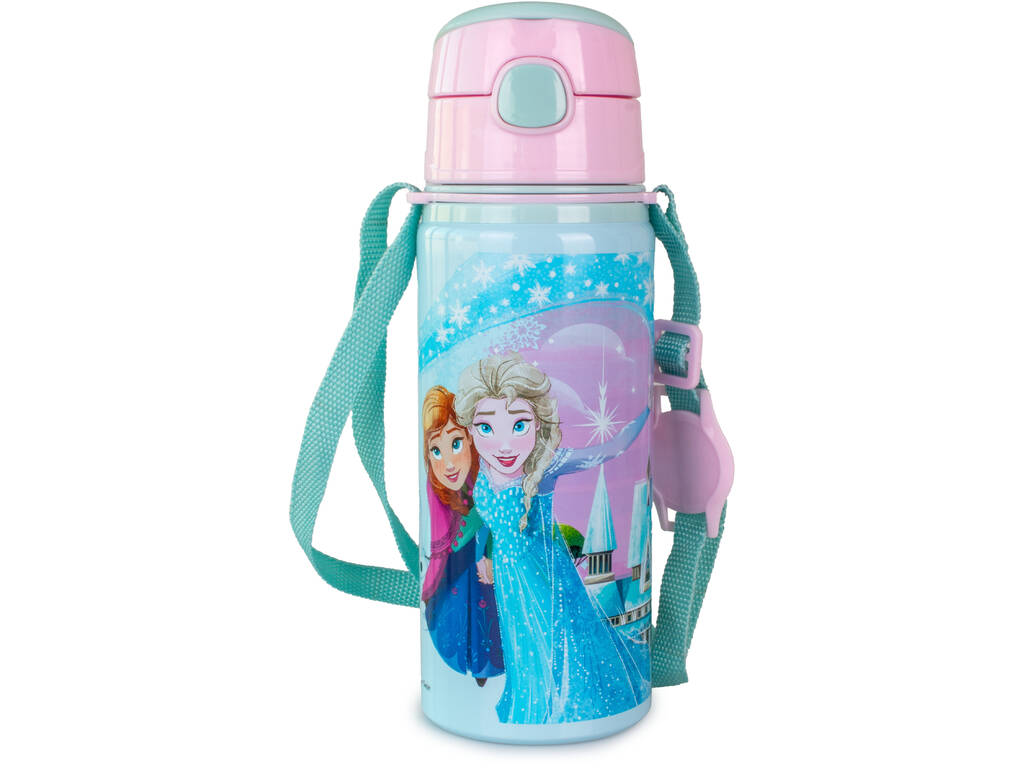 Disney Frozen Aluminium-Trinkflasche 600 ml mit Griff