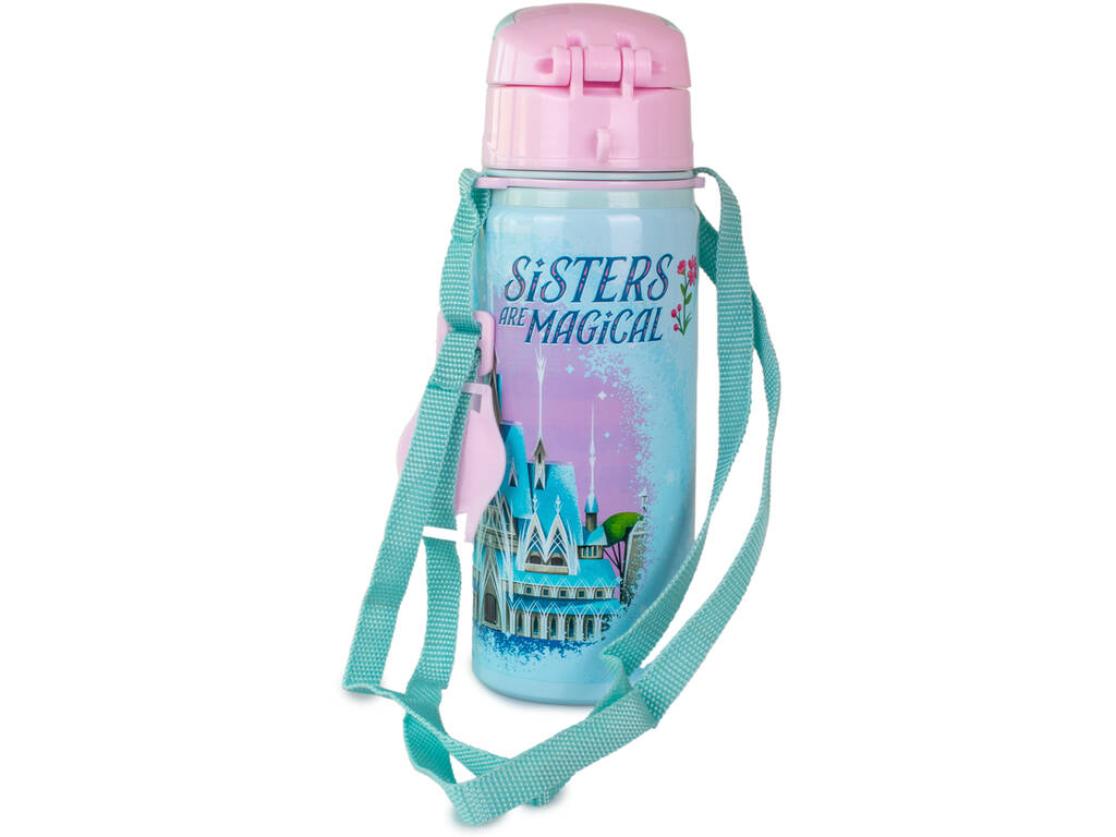 Disney Frozen Aluminium-Trinkflasche 600 ml mit Griff