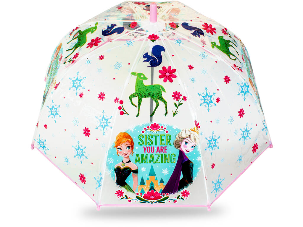 Disney Frozen Paraguas Manual de Campana Infantil de 46 cm