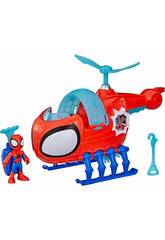Marvel Spidey And His Amazing Friends Spidey-Coptero avec figurine
