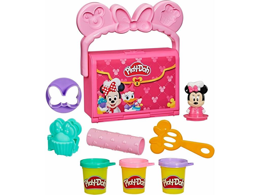 PlayDoh Disney Jr. Mickey Mouse ClubHouse Maletín con Plastilina y Accesorios