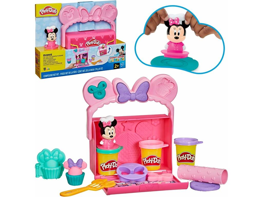 PlayDoh Disney Jr. Mickey Mouse ClubHouse Maletín con Plastilina y Accesorios