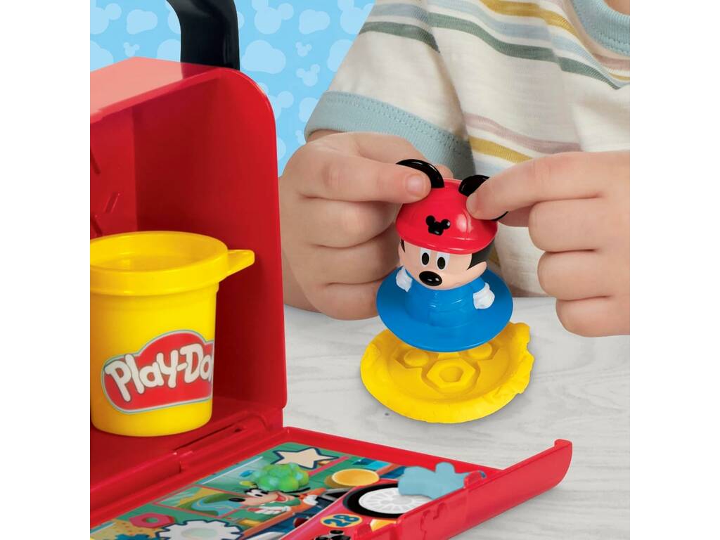 PlayDoh Disney Jr. Mickey Mouse ClubHouse Maletín con Plastilina y Accesorios