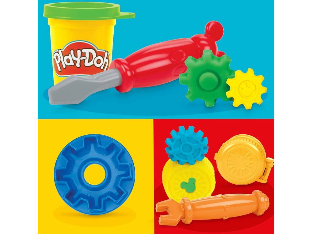 PlayDoh Disney Jr. Mickey Mouse ClubHouse Maletín con Plastilina y Accesorios
