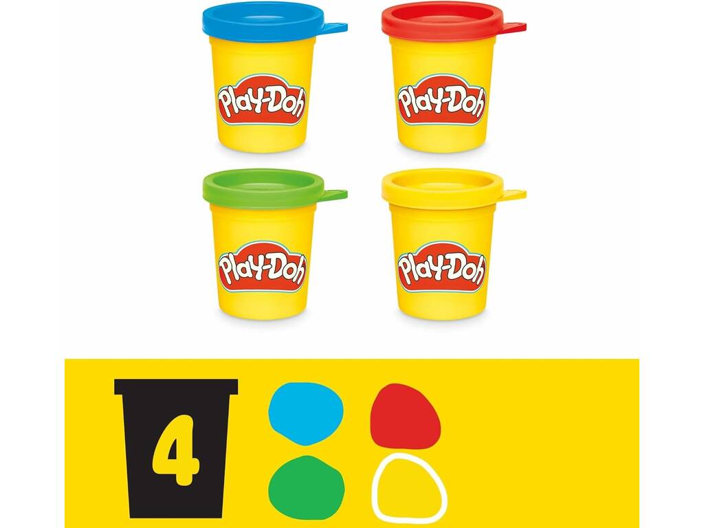 PlayDoh Disney Jr. Mickey Mouse ClubHouse Set Crea Una Historia con Plastilina y Accesorios