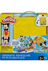 Play-Doh Disney Jr. Mickey Mouse Clubhouse Set Erzähle eine Geschichte mit Knete und Zubehör