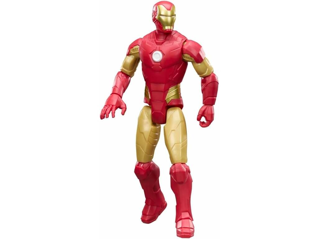 Marvel Vengadores Figura Articulada Titan Series Iron Man de 29 cm