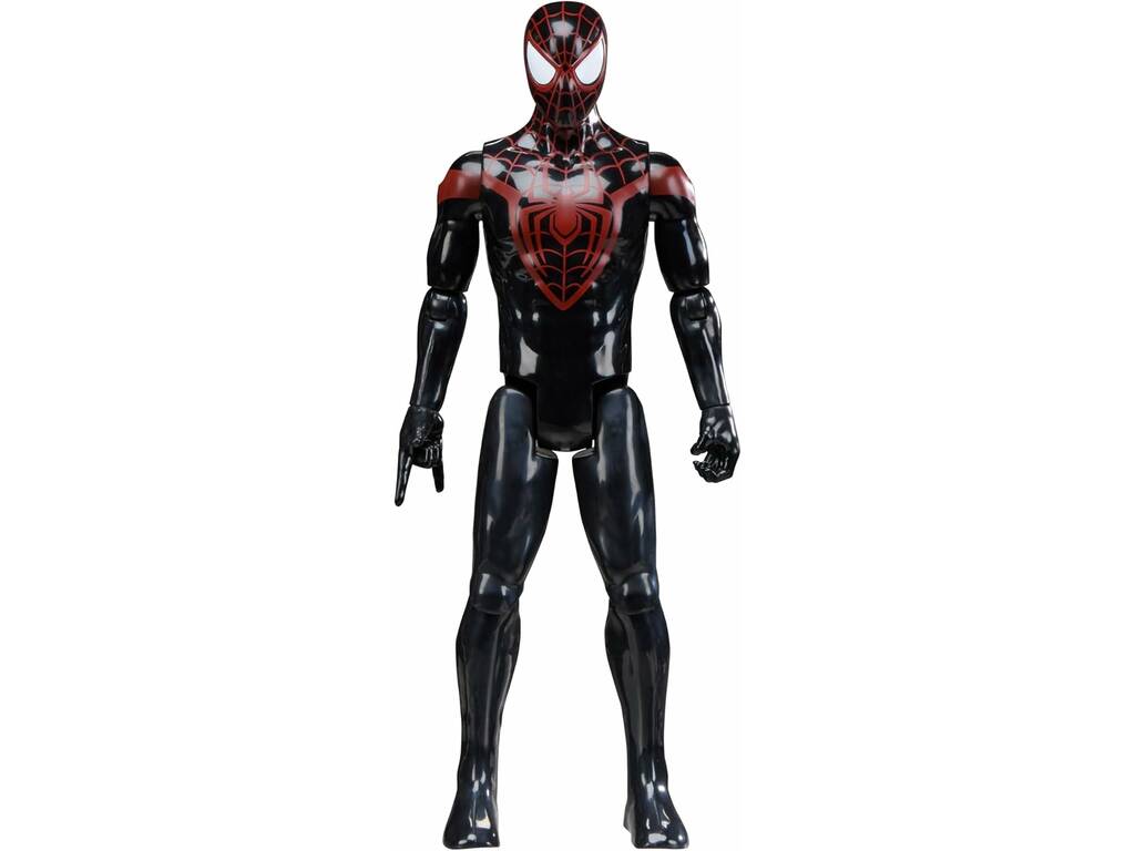 Figurine articulée Marvel Spider-Man Titan Series Miles Morales de 29 cm