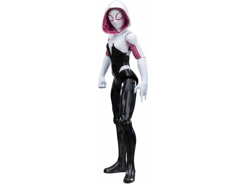 Figurine articulée Marvel Spider-Man Titan Series Ghost Spider de 29 cm