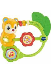 Baby Rassel Bärchen-Beißring mit Licht und Geräuschen