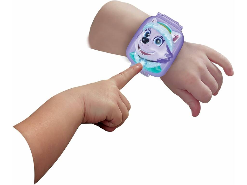 Reloj Educativo Patrulla Canina Everest con Luz y Sonidos